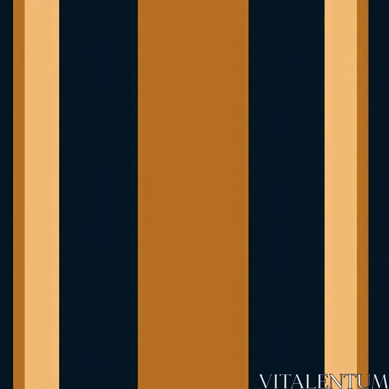 AI ART Brown and Blue Vertical Stripes Pattern