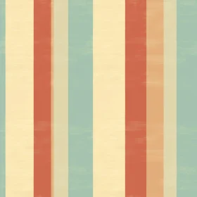 Retro Vertical Stripes Pattern - Nostalgic Design for Wallpaper & Fabric