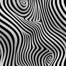 Monochrome Stripes and Texture Vector Illustration