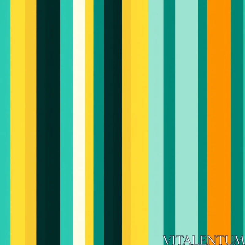 Colorful Vertical Stripes Background AI Image