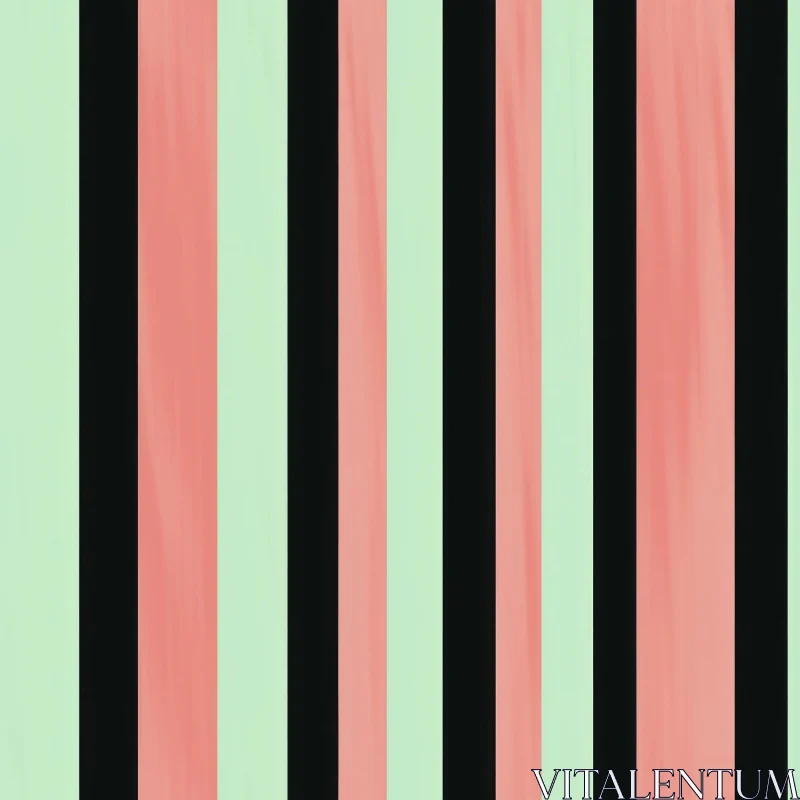 Pastel Vertical Stripes Pattern - Versatile Design Element AI Image