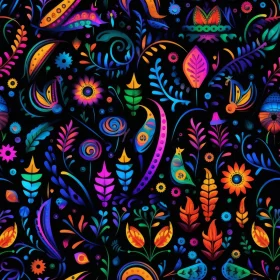 Colorful Floral Pattern Design