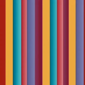 Colorful Vertical Stripes Pattern Design