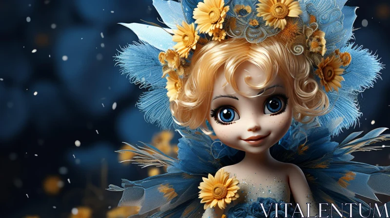 AI ART Enchanting 3D Fairy Portrait