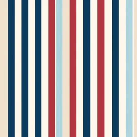 Symmetrical Navy Blue Stripes Pattern