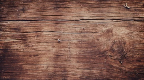 Brown Wooden Surface Close-Up