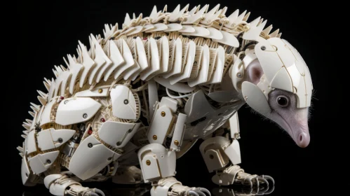 Robotic Armadillo Sculpture: A Fusion of Art and Technology