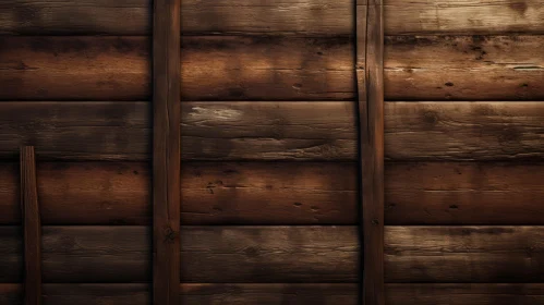 Dark Wooden Plank Wall Background