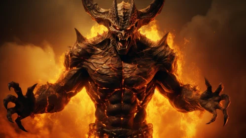 Fiery Demon - Dark and Powerful