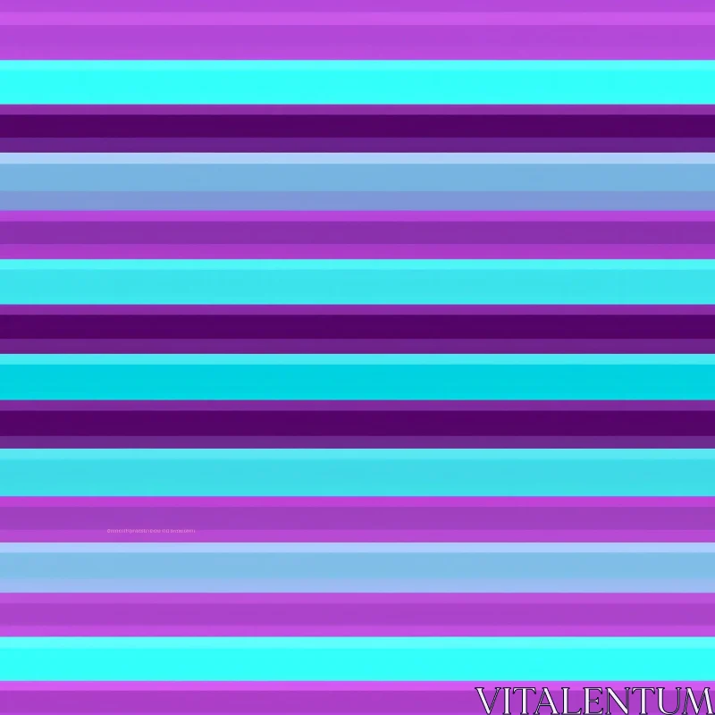Colorful Horizontal Stripes Pattern AI Image