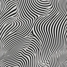Monochrome Zebra Stripes Pattern for Stylish Designs