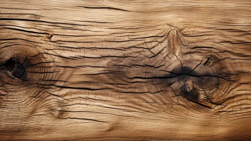 Rustic Wooden Surface Close-Up