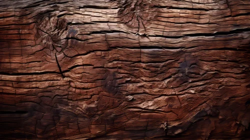Dark Brown Wooden Surface Texture