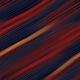 Blue Gradient Wavy 3D Abstract Surface