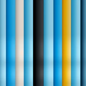 Elegant Blue, Black, and Yellow Vertical Stripes Pattern