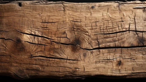 Close-Up Wooden Plank Texture
