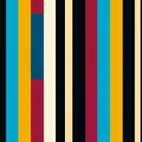 Colorful Vertical Stripes Pattern - Dynamic Design Element