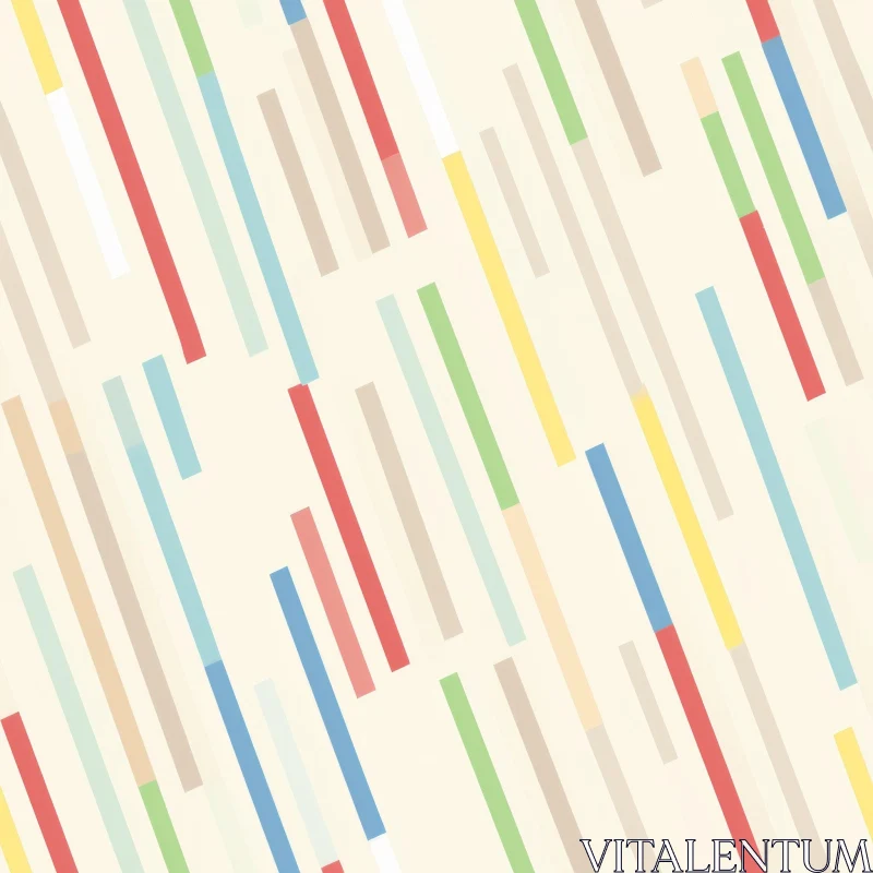 Colorful Diagonal Lines Background - Modern Pattern Design AI Image