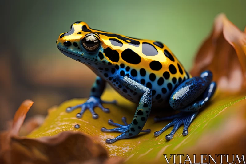 Colorful Frog Artwork | Photobashing Style | Exotic Patterns AI Image
