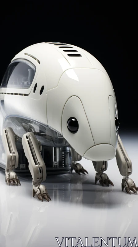 Award-Winning Robot Design: Lifelike Insectoid Machine AI Image