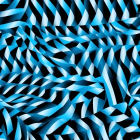 Blue and Black Geometric Pattern - Abstract Design for Backgrounds