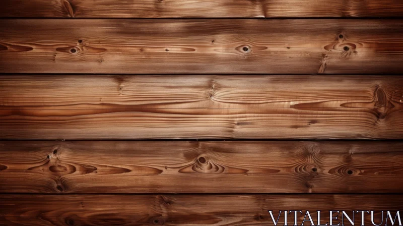 Dark Brown Wooden Wall Texture AI Image