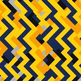 Bold Yellow Geometric Pattern