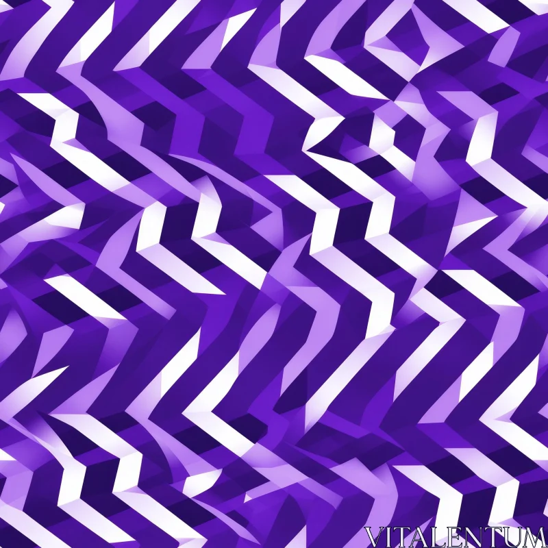 Purple and White Geometric Stripes Pattern AI Image