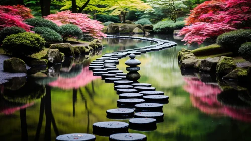 Tranquil Japanese Garden: Essence of Nature Captured