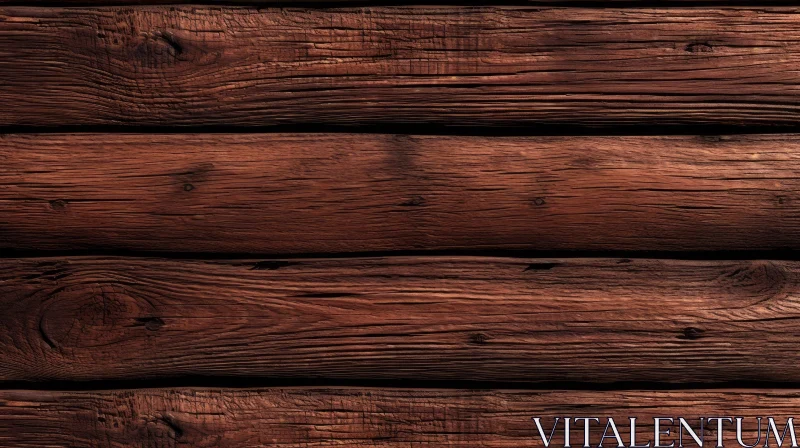 Dark Wooden Texture Planks Background AI Image