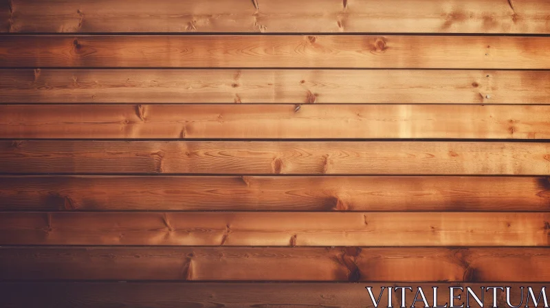 Rustic Wooden Wall - Natural Wood Grain AI Image