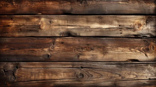 Aged Wooden Wall Texture - Detailed Background