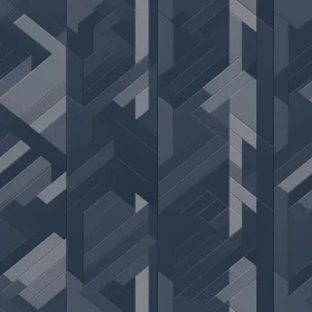 Modern Geometric Hexagon Pattern on Dark Blue Background