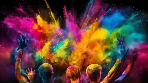 Holi Festival Celebration | Colorful Tradition
