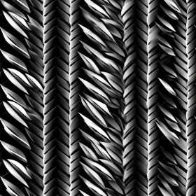 Monochrome Geometric Pattern with Diagonal Waves