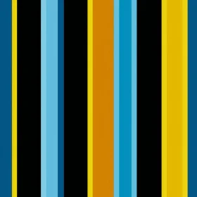 Blue, Orange, and Yellow Vertical Stripes Pattern