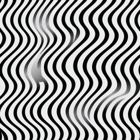 Monochrome Abstract Stripes Pattern | Seamless Design