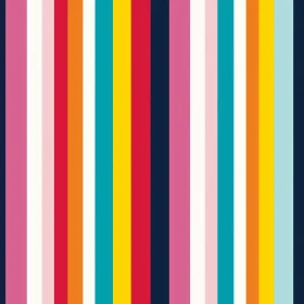 Colorful Vertical Stripes Pattern for Home Decor & Fashion