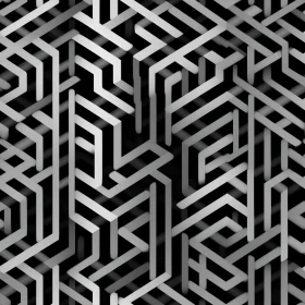 Intricate Geometric Hexagon Pattern