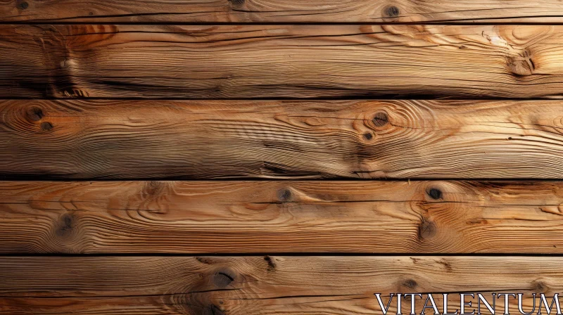 Brown Wood Texture Close-up for Background and 3D Modeling AI Image