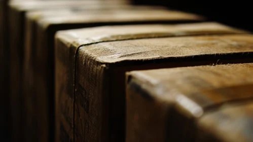 Weathered Books: A Captivating Close-Up