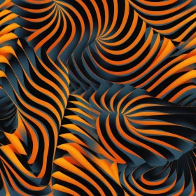 Modern Abstract Blue Background with 3D Effect