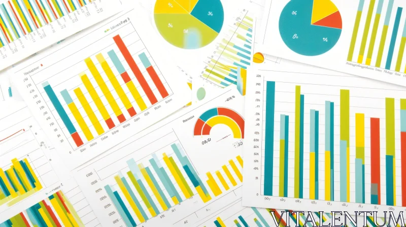Exploring Financial Data: Stunning Graphs and Charts AI Image