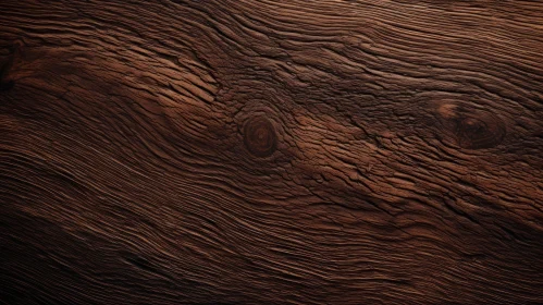 Dark Wooden Surface with Rich Texture