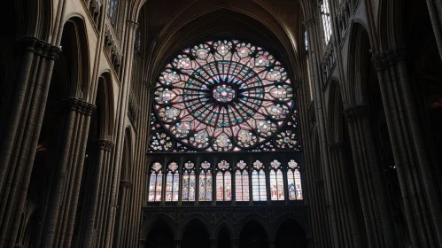 Majestic Interior of a Gothic Cathedral | Architectural Splendor