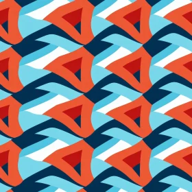 Modern Vector Triangle Pattern