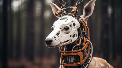 Robotic Deer in Caninecore: A Post-Apocalyptic Vision