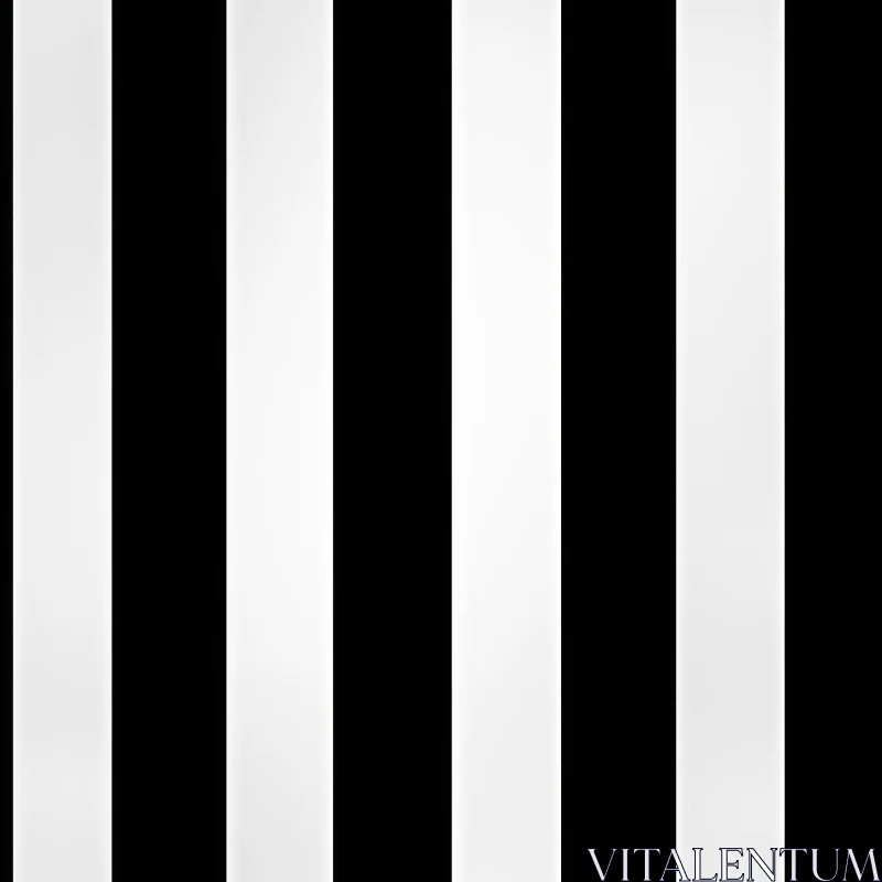 AI ART Monochrome Vertical Striped Pattern