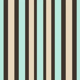 Brown, Cream, Blue Vertical Stripes Pattern