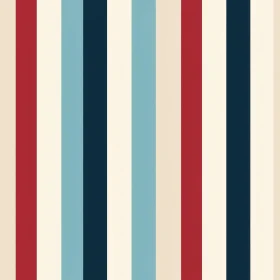 Retro Vertical Stripes Pattern Design